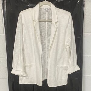 Chico's Slub Knit Blazer